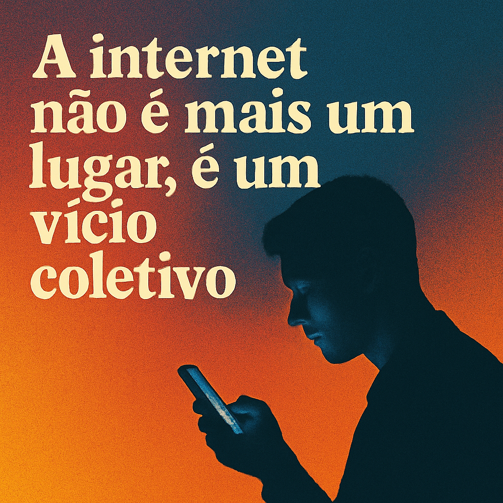 A internet não é mais um lugar, é um vício coletivo