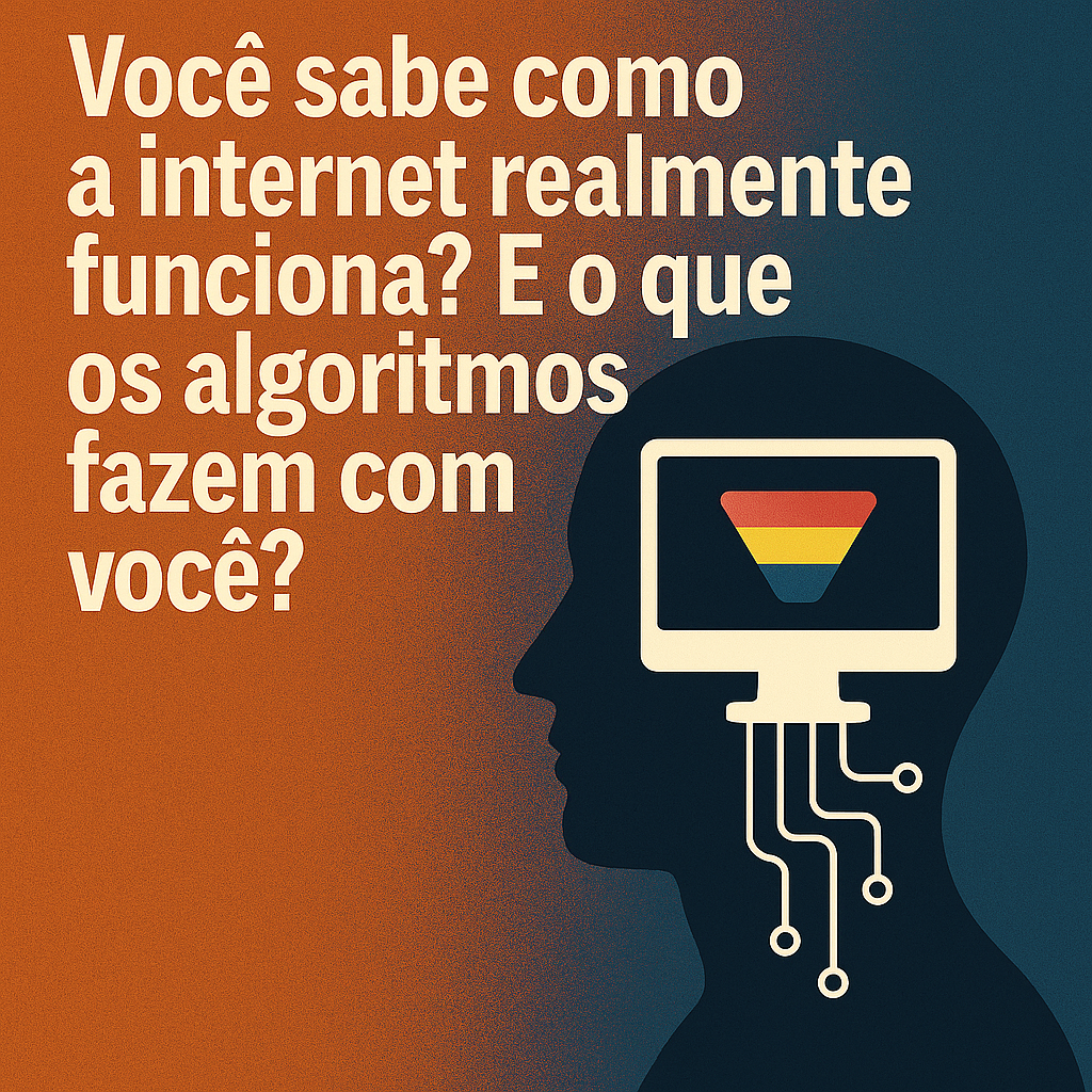 Você sabe como a internet realmente funciona? E o que os algoritmos fazem com você?