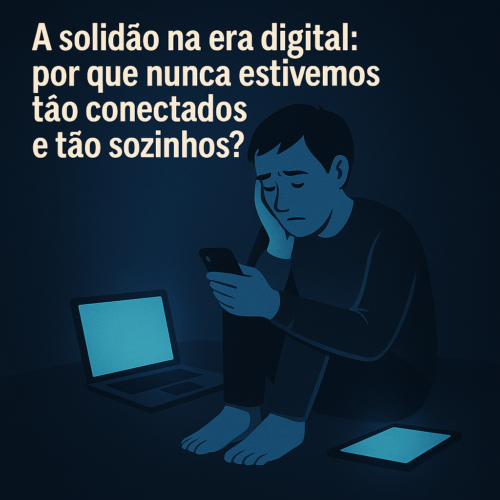 A solidão na era digital: por que nunca estivemos tão conectados e tão ...