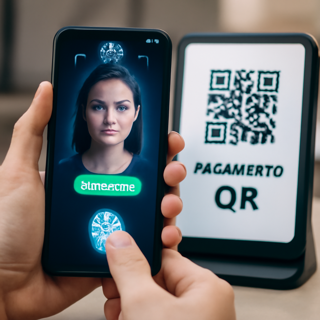 Pix e QR Codes evoluindo para pagamentos com IA e biometria