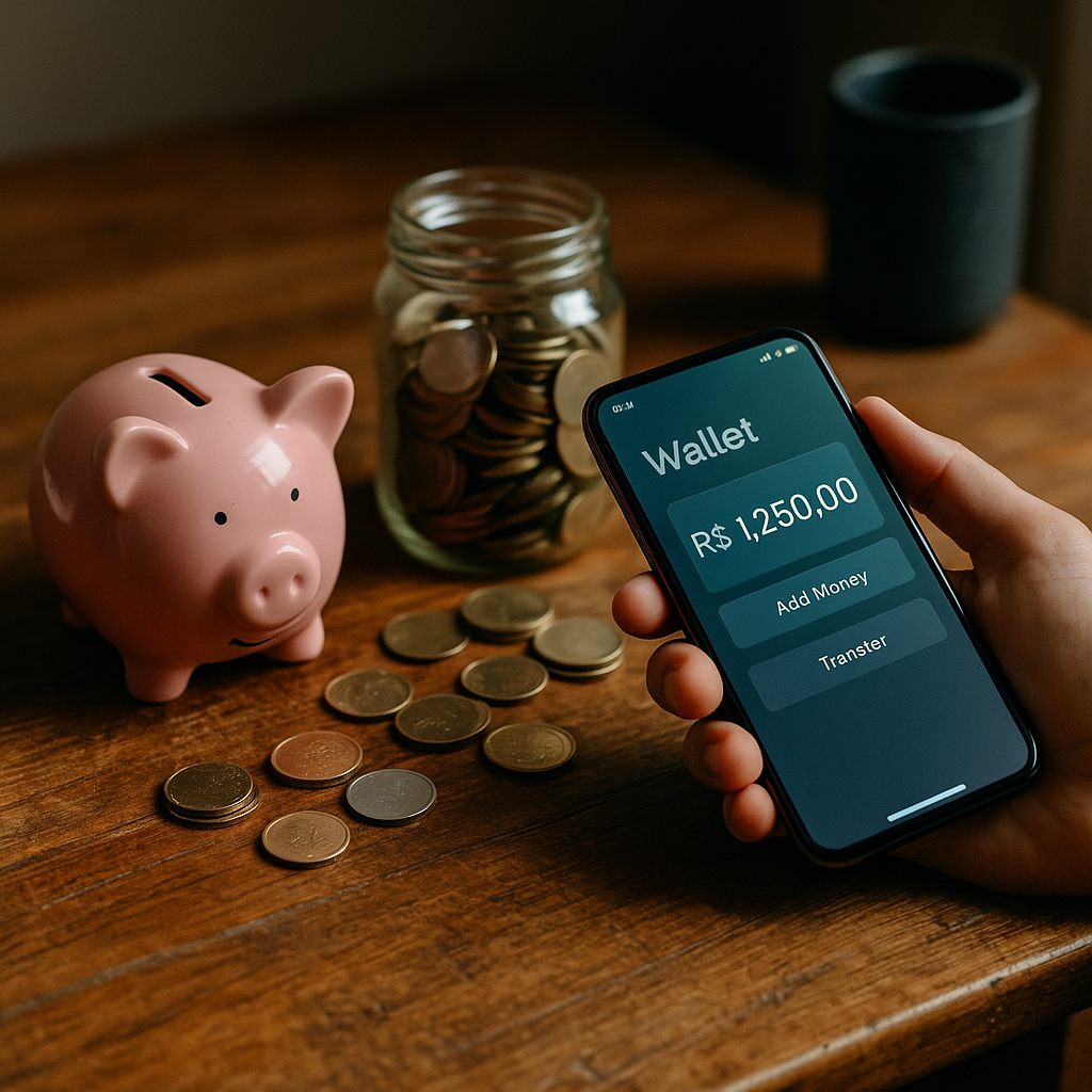 Do cofrinho à carteira digital: como o jeito de guardar dinheiro mudou