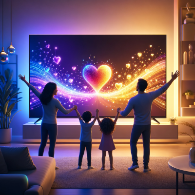 Janelas para o Mundo: Como as Smart TVs do Link do Bem Estão Mudando Salas e Vidas