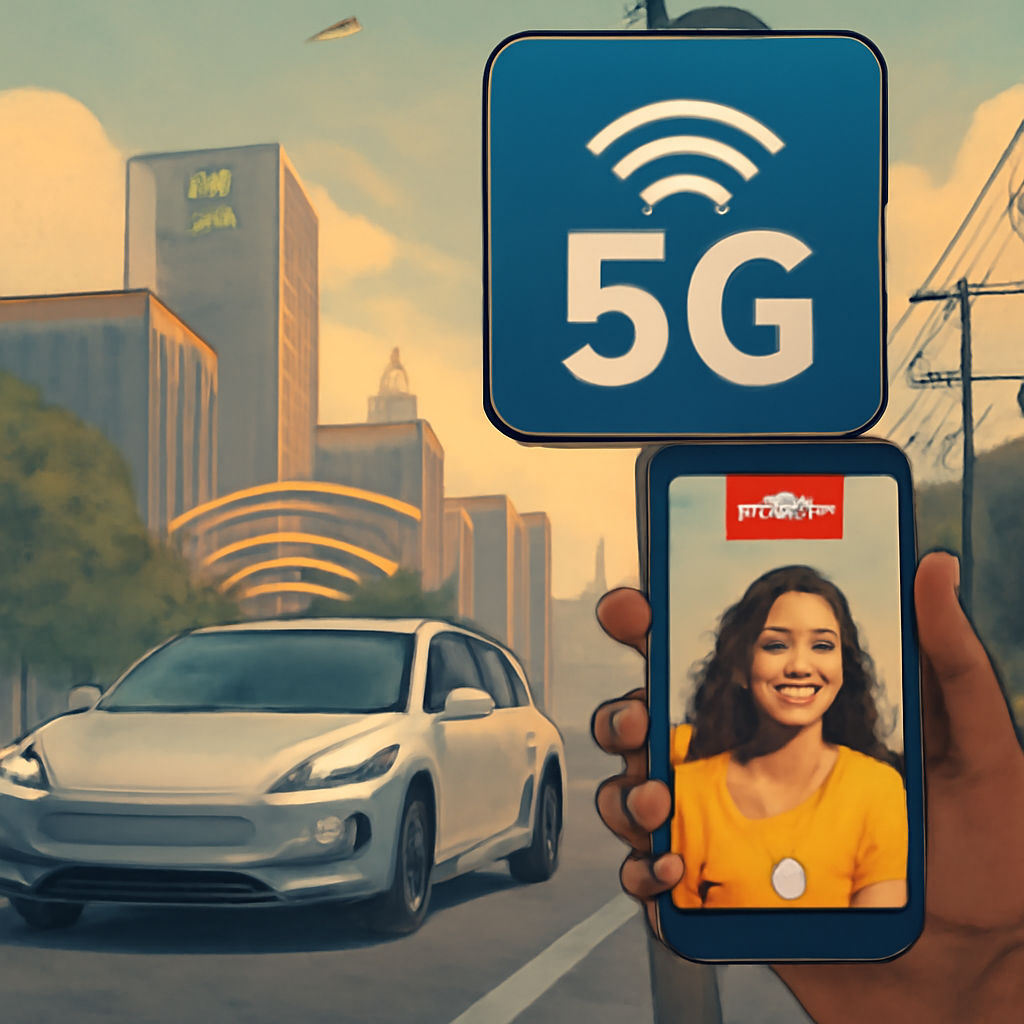 Expansão do 5G no Brasil: tecnologia para carros que dirigem sozinhos e lives sem delay